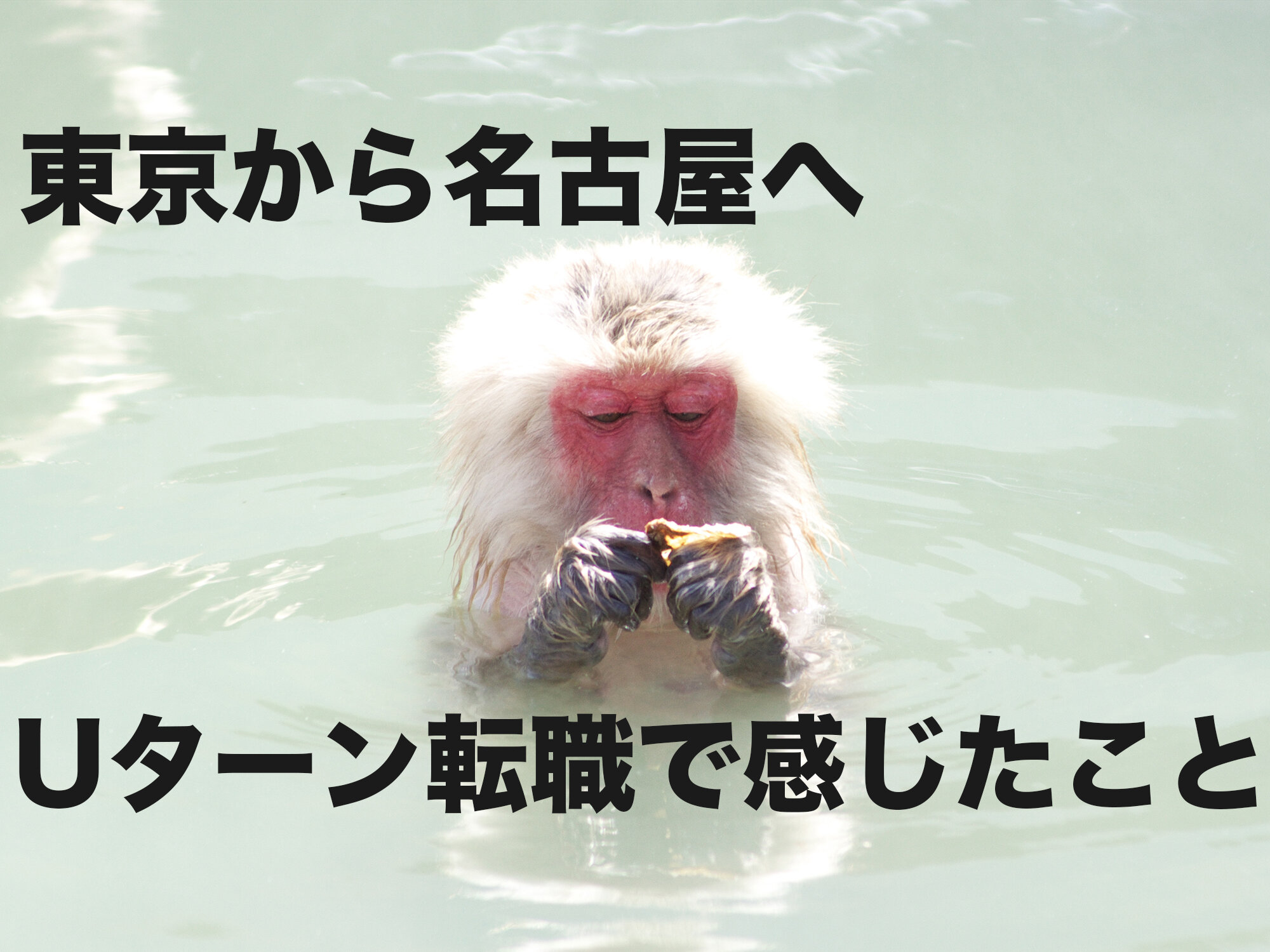 東京から名古屋へ。Uターン転職した私のはなし